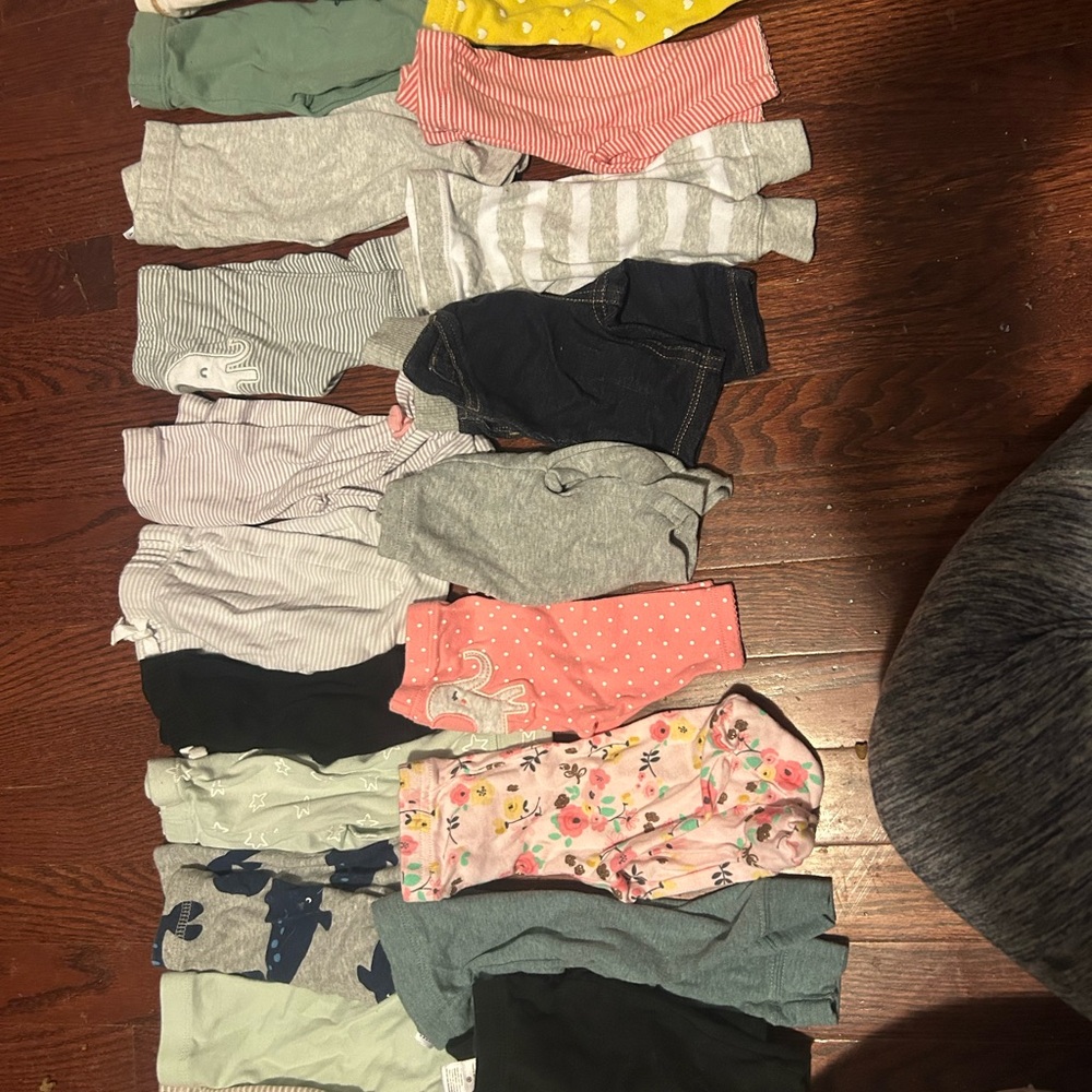 Assorted Baby Onesies and Pants